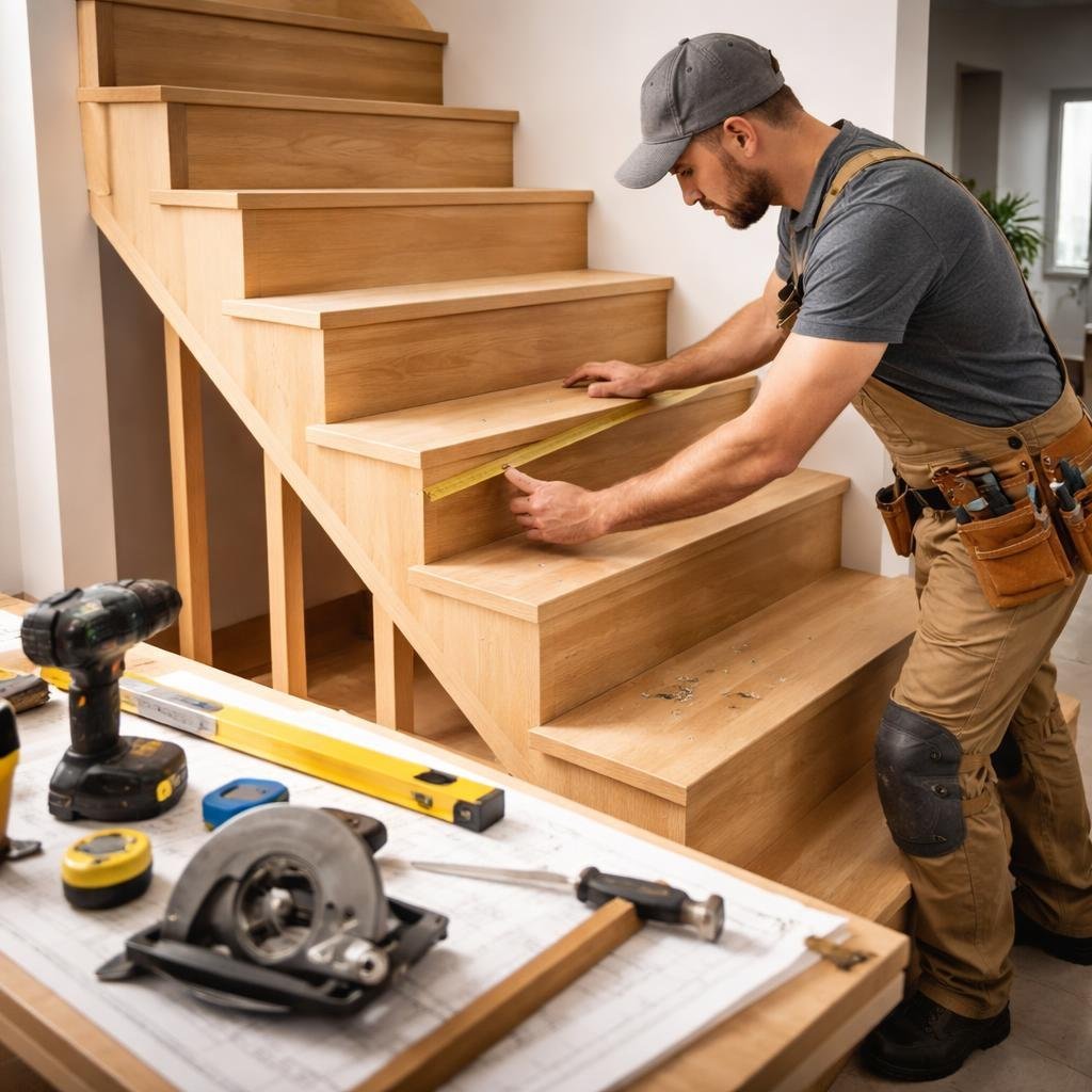 The Custom Stair Installation Process: Step by Step