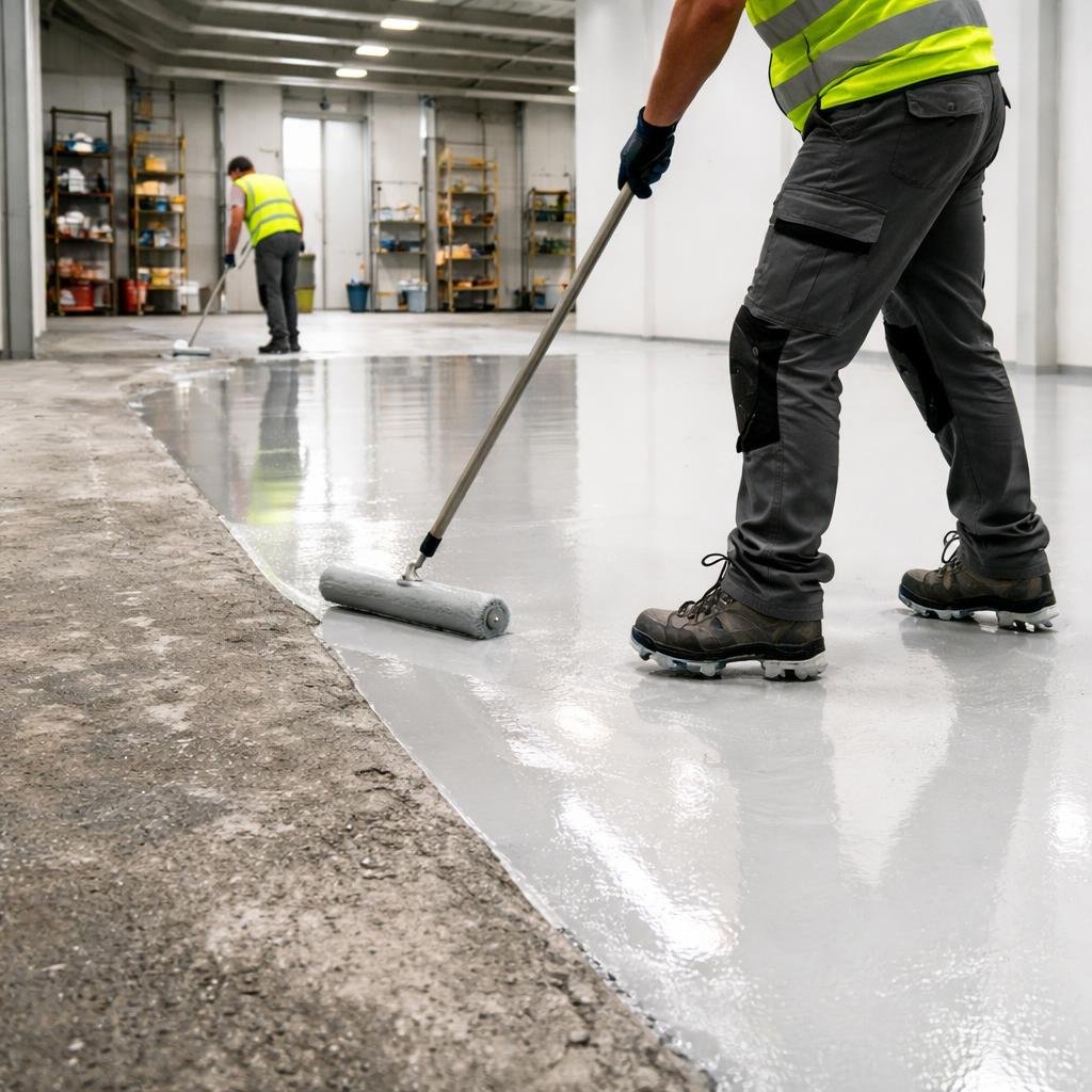 Epoxy Floor Coating Langley Installation Process
