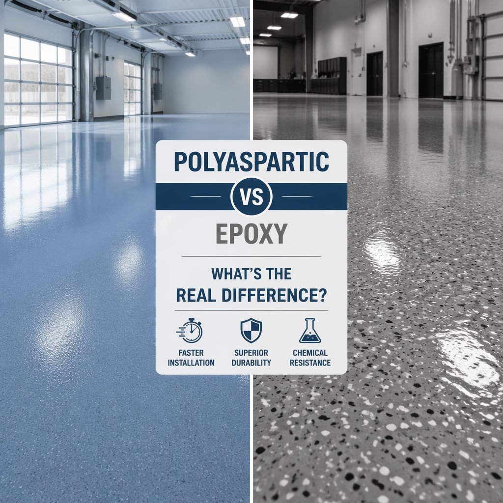 Polyaspartic vs Epoxy: What’s the Real Difference?